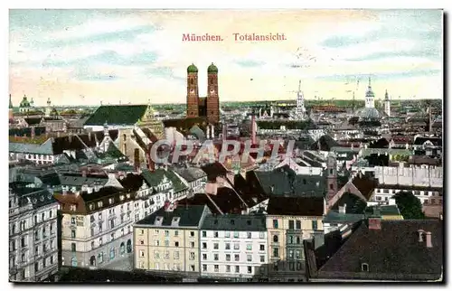 Cartes postales Munchen Totalansicht