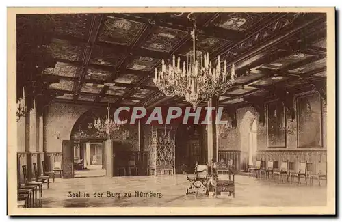 Cartes postales Nurnberg Saal in der Burg