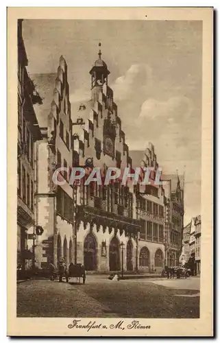 Cartes postales Frankfurt am main Romer