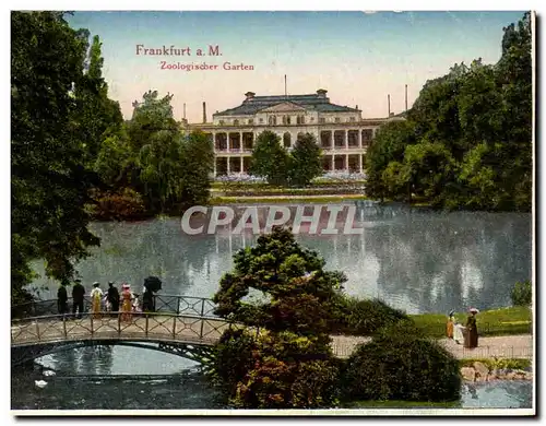Cartes postales Frankfurt am main Zoologischer Garten Zee