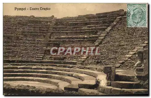 Cartes postales Italie Italia Pompei Teatro Tragico