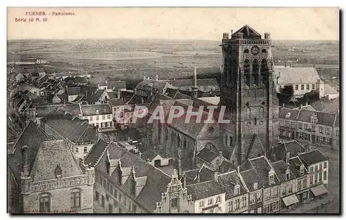 Cartes postales Furnes Panorama