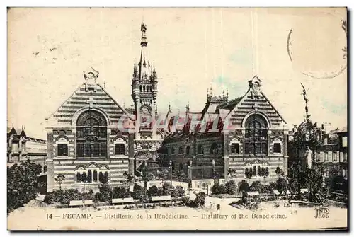 Cartes postales Fecamp Distillerie de la Benedictine