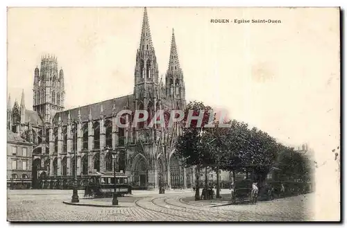 Cartes postales Rouen Eglise Saint Ouen