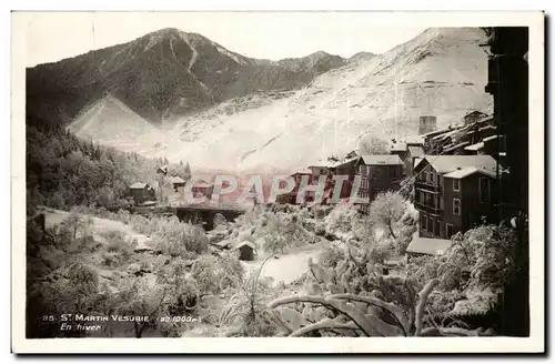 Cartes postales St Martin Vesubie En hiver