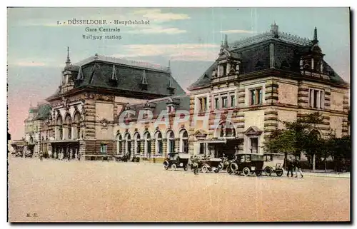 Cartes postales Dusseldorf Hauptbahnhof