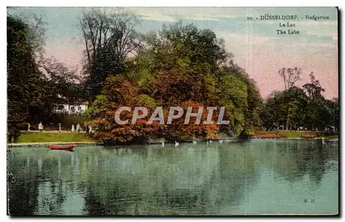 Cartes postales Dusseldorf Le lac