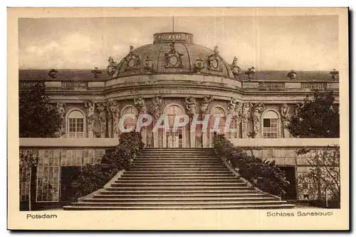 Cartes postales Postdam Schloss Sanssouci
