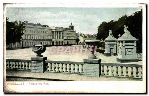 Cartes postales Bruxelles Palais du roi