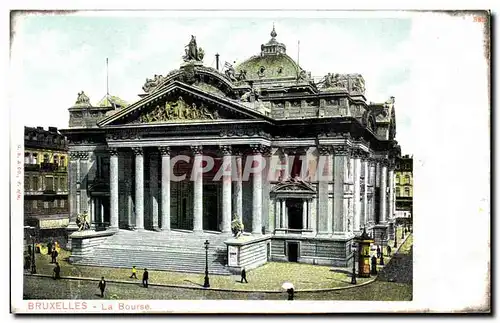 Cartes postales Bruxelles La Bourse