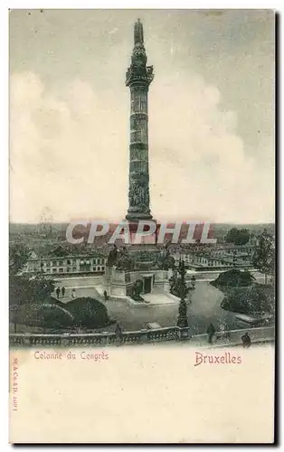 Ansichtskarte AK Bruxelles Colonne du Congres