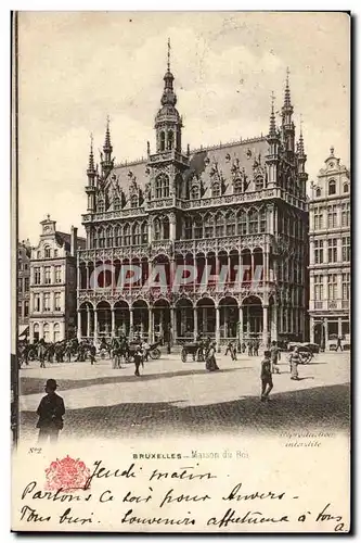 Cartes postales Bruxelles Maison du roi