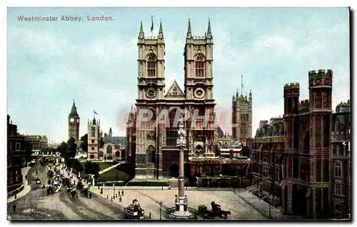 Cartes postales Great Britain Londres London Westminster Abbey