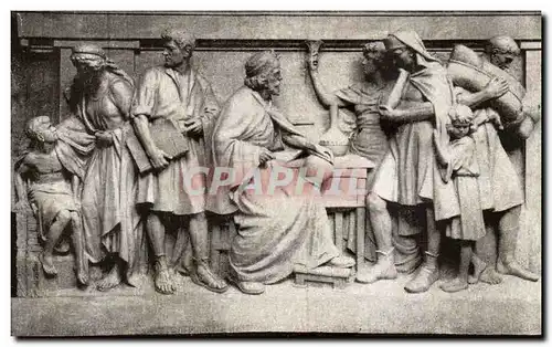 Cartes postales One of the panels of the Frieze above liberty & cos East India in Regent St London Londres