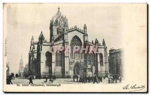 Ansichtskarte AK Scotland Ecosse St Ciles Cathedral Adinburgh