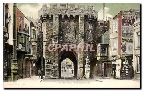 Ansichtskarte AK Great Britain The bargate Southampton