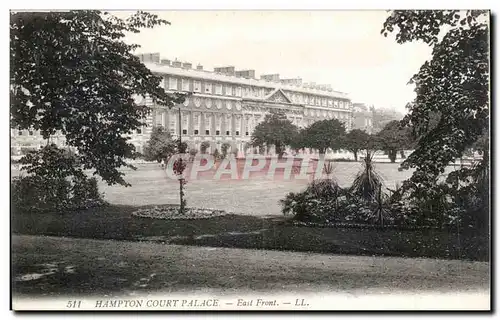 Cartes postales Great Britain Hampton Court Palace East front