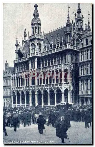 Cartes postales Bruxelles Maison du roi