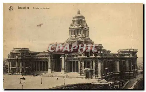 Cartes postales Bruxelles Palais de justice