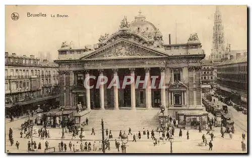 Cartes postales Bruxelles La Bourse