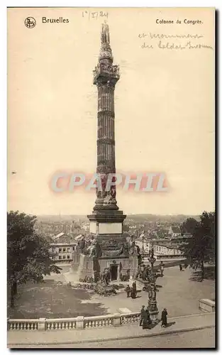 Ansichtskarte AK Bruxelles Colonne du Congres