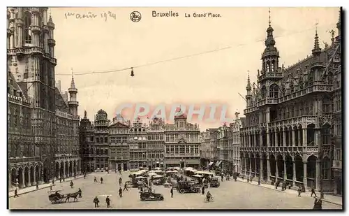 Cartes postales Bruxelles Grand place