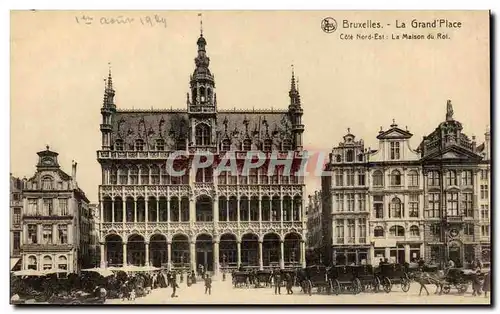 Cartes postales Bruxelles Grand place