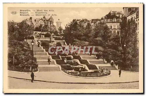 Ansichtskarte AK Bruxelles Mont des arts