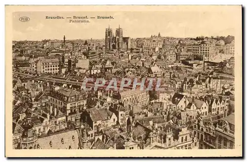 Cartes postales Bruxelles Panorama