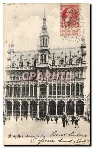 Cartes postales Bruxelles Maison du roi