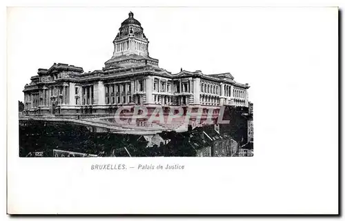 Cartes postales Bruxelles Palais de justice