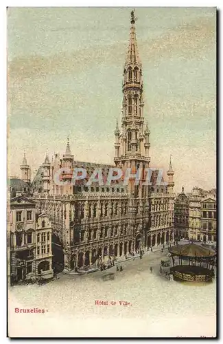 Belgie Belgique Bruxelles Cartes postales Hotel de ville