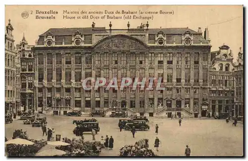 Belgie Belgique Bruxelles Cartes postales Maison des anciens ducs de Brabant (ancienne bourse )