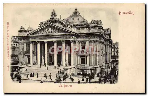 Belgie Belgique Bruxelles Cartes postales La Bourse