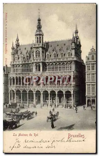 Belgie Belgique Bruxelles Cartes postales La maison du roi