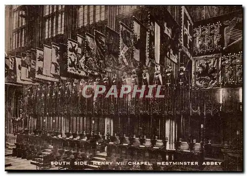 Great BRitain London South side Henri VII Chapel Westminster Abbey