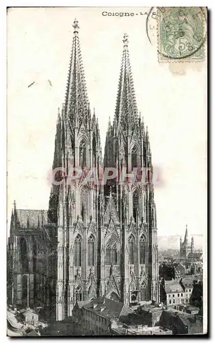 Cartes postales Cologne La cathedrale