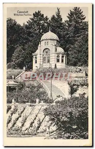 Cartes postales Cannstatt Wilhelms Pavillon