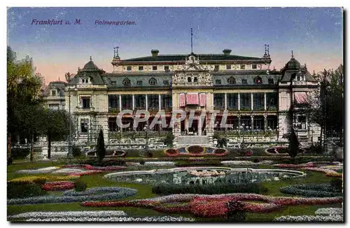 Cartes postales Frankfurt a M Palmengarten