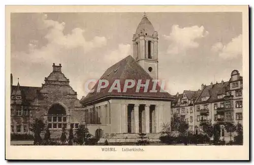 Cartes postales Worms Lutherkirche