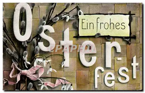 Cartes postales Fantaisie Ein frohes Osterfest Paques Easter