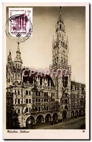 Cartes postales Munchen Rathaus