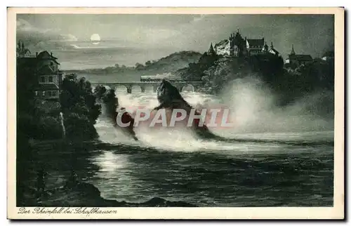 Cartes postales Der Rheinfall bei Schaffhausen