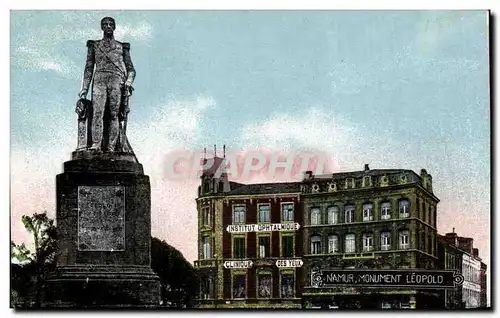 Cartes postales Namur Monument Leopold