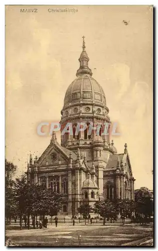 Cartes postales Mainz Christkirche