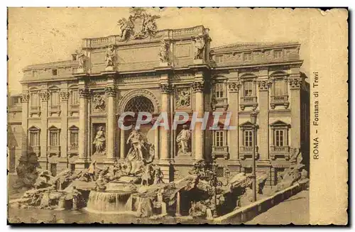 Cartes postales Italie Italia Roma Fontana di Trevi