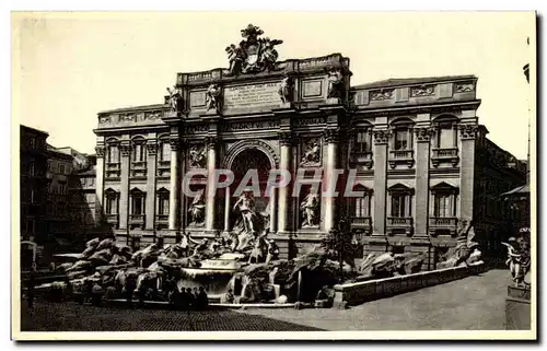 Cartes postales Italie Italia Roma Fontana di Trevi