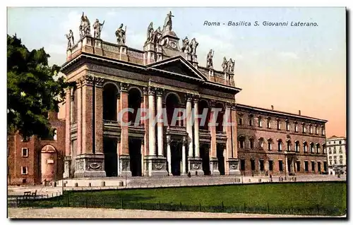 Cartes postales Italie Italia Roma Basilica S Giovanni Laterano