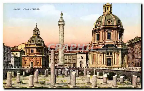 Cartes postales Italie Italia Roma Foro Traiano