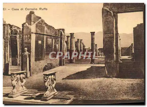 Ansichtskarte AK Italie Italia Pompei Casa di Cornelio Ruffo